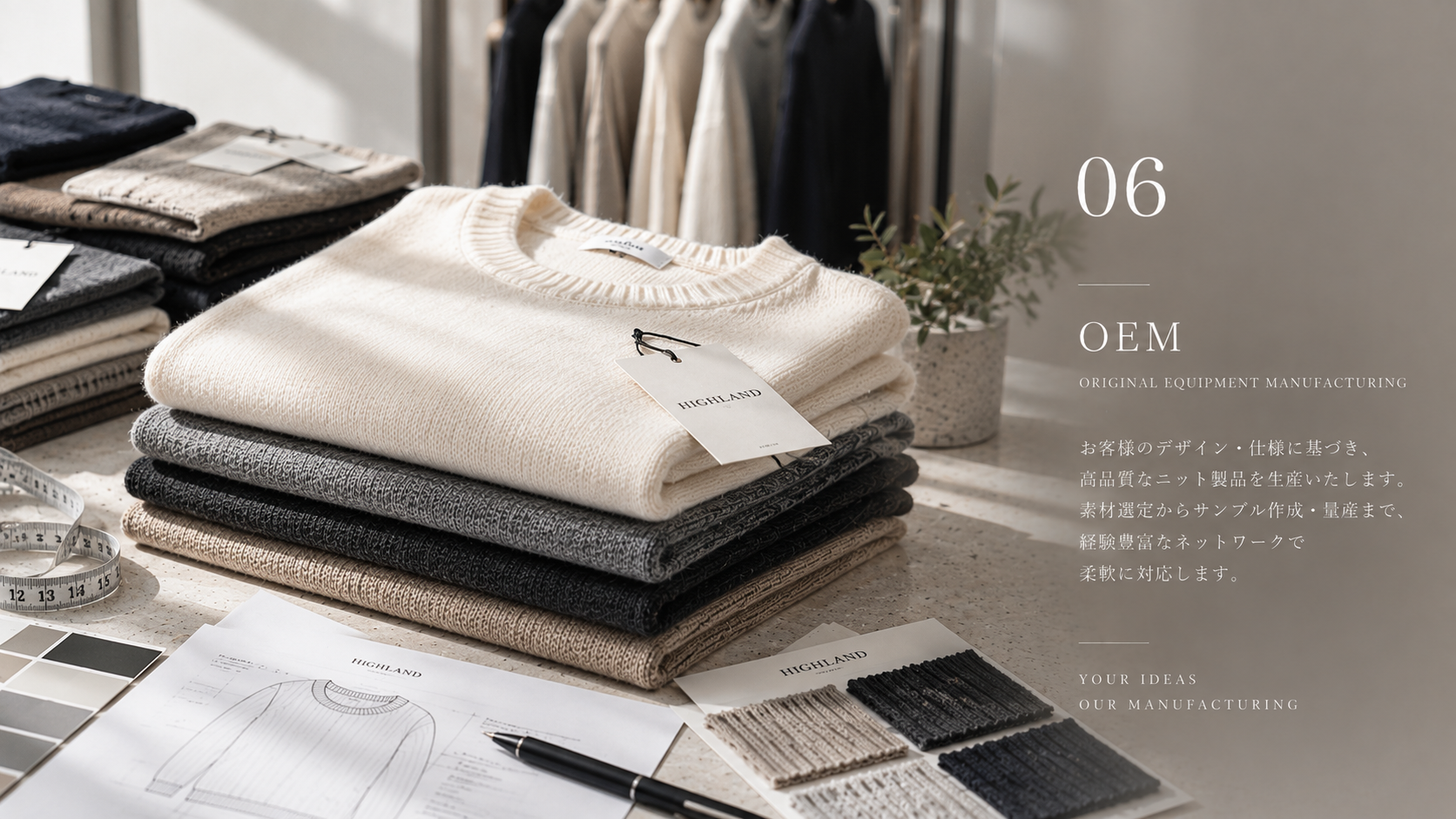 OEM knitwear production